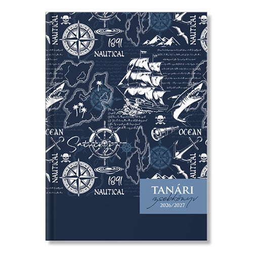 Tanári zsebkönyv pd 2026-2027 papír Compass