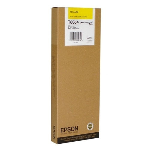 Tintapatron Epson C13T606400 Yellow eredeti 220ml