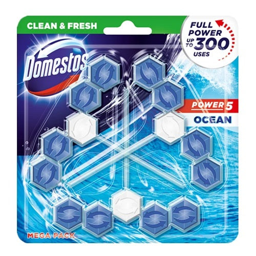 Toalett öblítő Domestos Power5 Ocean 3x55 g