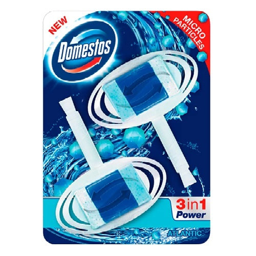 Toalett tisztító Domestos 3in1 Ocean kosaras 2x35 g