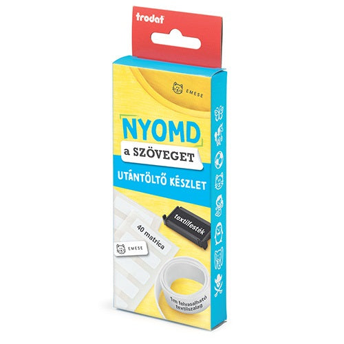 Utántöltő készlet Trodat Stamp`n Stick kirakós bélyegzőhöz