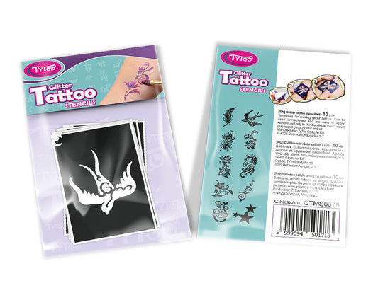 Sablonok, 10 db-os, női 1. (CTMS-0079)