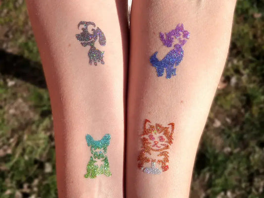 Csillámporkészlet, 12 db-os, 12x2,5 ml, multi színek