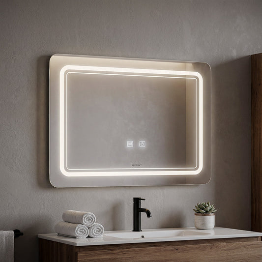 Vid 80 tükör led világítással