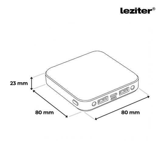 Powerbank 20000 mAH 2A 10W piros