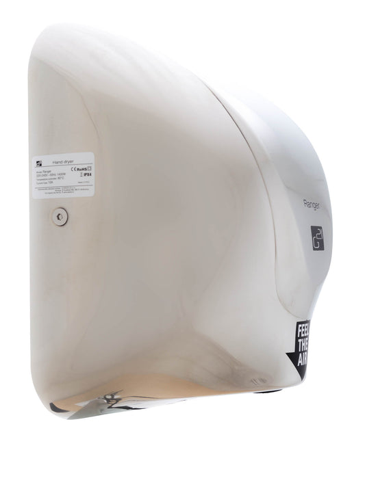 G21 Ranger kézszárító, rozsdamentes acél