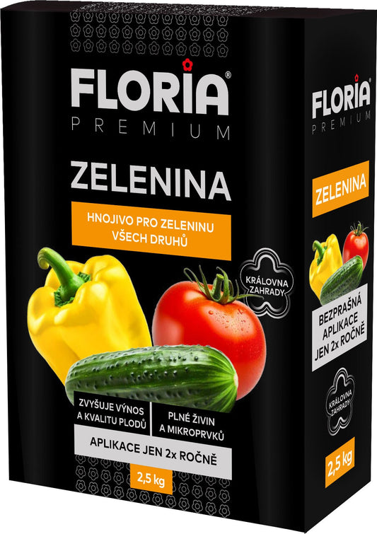 Agro FLORIA trágya zöldségekhez – 2,5 kg