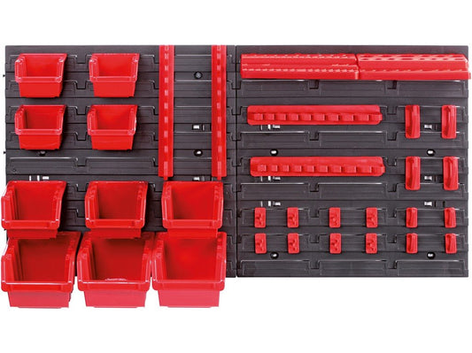 Kistenberg ORDERLINE felakasztható rendszer, 10 doboz és 22 tartó