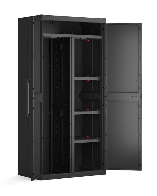 Keter Detroit XL Utility szekrény fekete