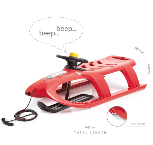 Prosperplast BULLET szánkó piros