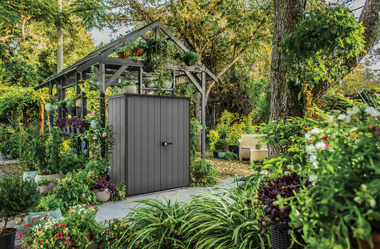 Keter Cortina Alto kerti láda, grafit