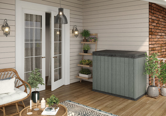 Kerti tárolódoboz Keter SIO Darwin zöld