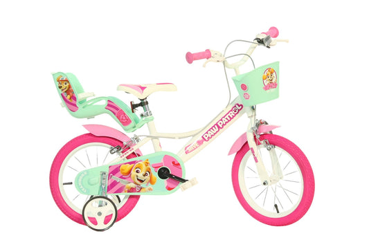 Dino Bikes 14" PAW PATROL gyermekkerékpár kiegészítőkkel