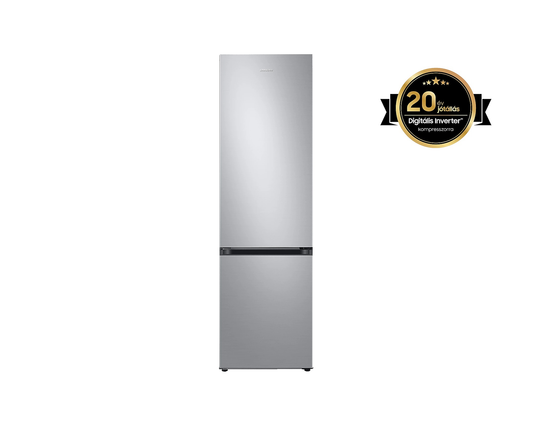 Samsung RB38C603DSA/EF Alulfagyasztós hűtőszekrény Beépített Wi-fi-vel 390 L, fémes grafit