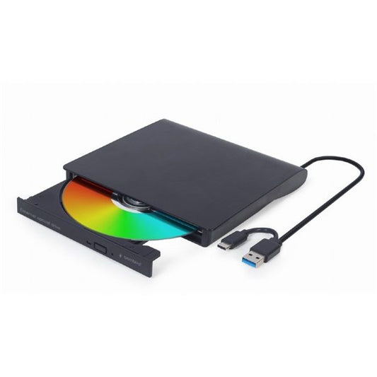 GEMBIRD Külső USB DVD meghajtó, fekete