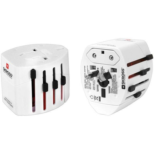 PREMIUMCORD SKROSS Travel adapter, Univerzális, Minden ország szabványához, 110V-250V/AC, 2.5A