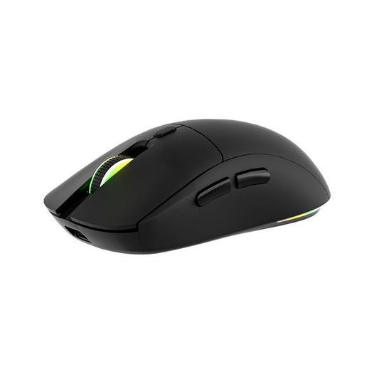 VARR Gaming Egér vezeték nélküli, wireless + Bluetooth 2.4G, 6D, 3200 DPI, gamer, fekete