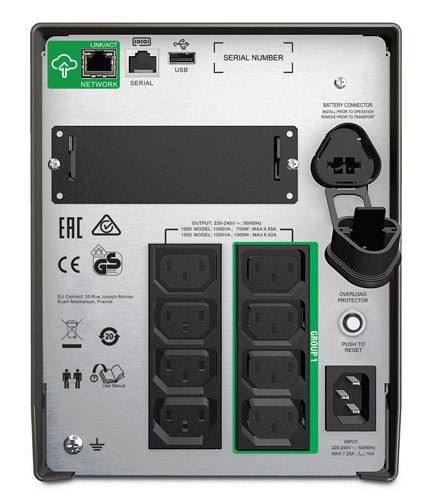 APC Smart-UPS 1500VA LCD 230V with SmartCard
