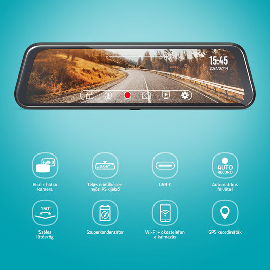 LAMAX S8 Dual Autóskamera