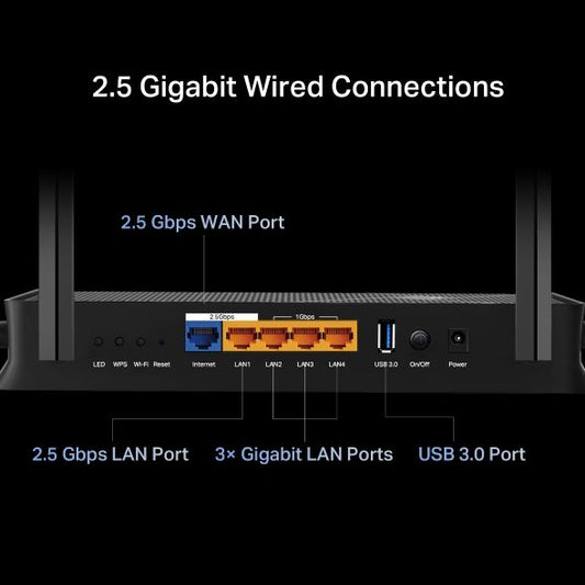 TP-LINK Archer BE230 BE3600 Dual-Band Wi-Fi 7 Router