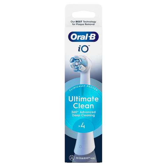 Oral-B iO fogkefefej Ultimate Clean fehér 4 db