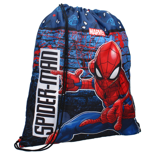 Borsa da palestra Spiderman realizzata in materiale resistente