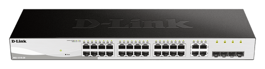 D-Link 24 10/100/1000 Base-T port with 4 x 1000Base-T /SFP ports
