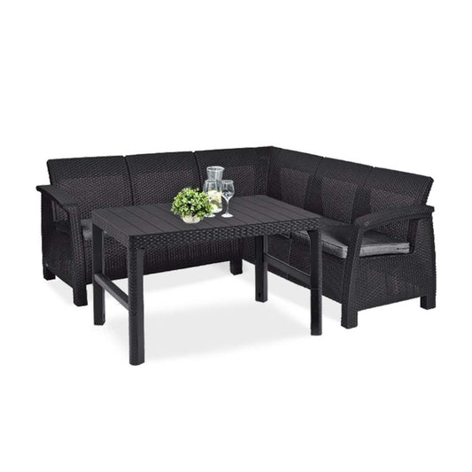 Corfu relax small sarokgarnitúra lyon asztallal