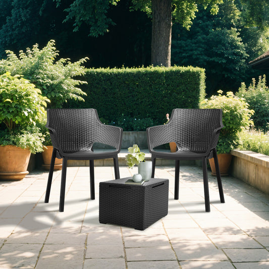 Eva Balcony kerti bútor garnitúra szett vigo asztallal