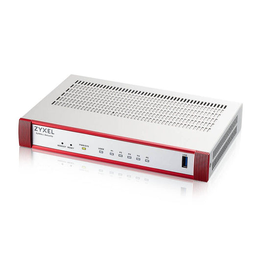 Zyxel USG FLEX 50 H, 5 Gigabit user-definable ports, 1*USB with 1 YR Gold Securi