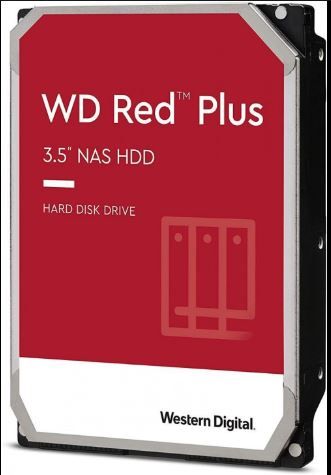 Western Digital HDD 6TB Red Plus 3,5" SATA3 5400rpm 256MB - WD60EFPX
