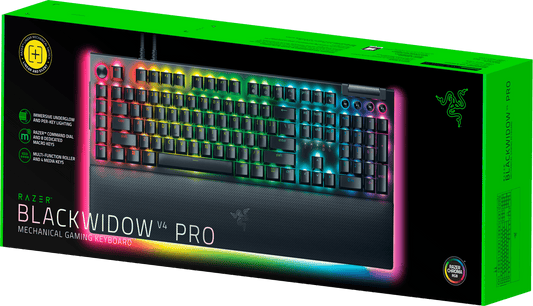 Razer BlackWidow V4 Pro (Yellow Switch) - US Layout