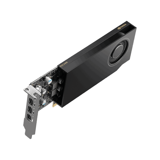 PNY Nvidia RTX A400 4GB/64bit 768 CUDA PCIe 4.0 x85,4xmDP,LP,LP br,3ÉV garancia