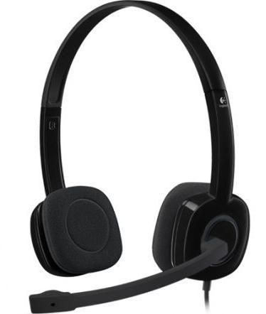 Logitech H151 stereo mikrofonos fejhallgató /981-000589/