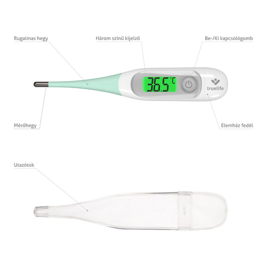 TrueLife Care T3 Digitális kontakt hőmérő 5 másodperces méréssel