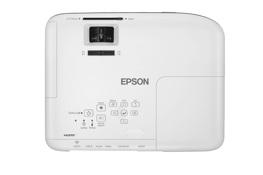 Epson EB-W51 asztali hordozható többcélú projektor, WXGA
