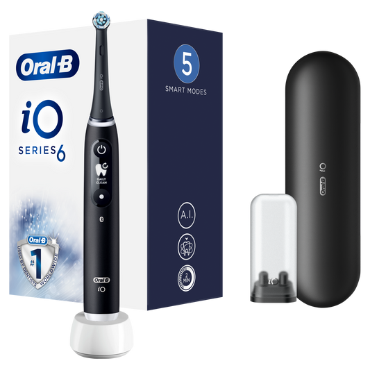 Oral-B iO6 Black elektromos fogkefe