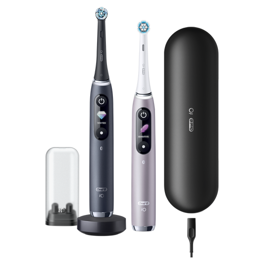 Oral-B iO9 DuoPack elektromos fogkefe Black + Rose