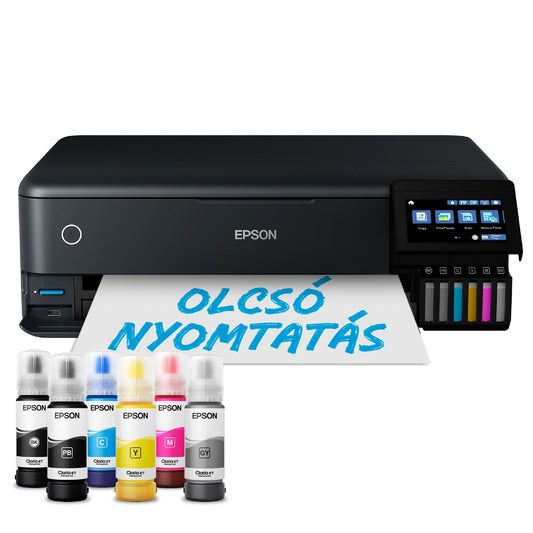Epson EcoTank L8180 színes tintasugaras A3+ fotó MFP, duplex, WIFI