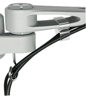LINDY Single Clamp on long bracket - monitor tartó kar (a rúd nem tartozék)
