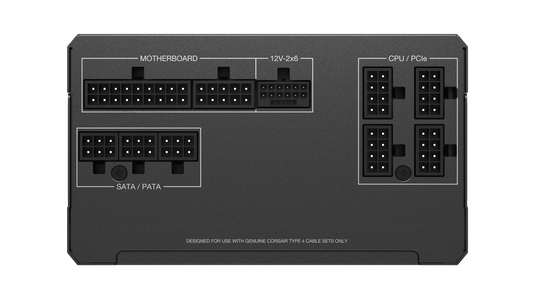 CORSAIR RM750x 750 Watt, ATX 3.0, 80 PLUS GOLD Moduláris Tápegység