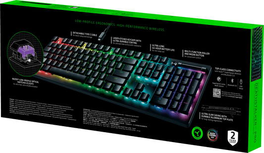 Razer DeathStalker V2 Pro (Purple Switch) - US Layout