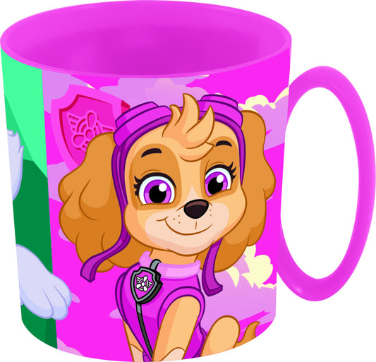 Mancs Őrjárat Girl PWR mikrózható műanyag bögre 350ML