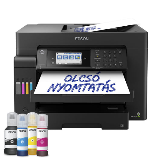 Epson L15150 színes A3+ tintasugaras 4in1 MFP, duplex, DADF, Ethernet, WIFI