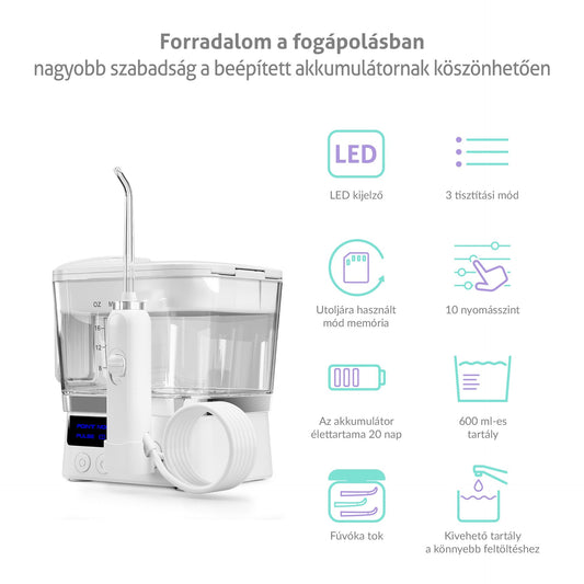 TrueLife AquaFloss Station F300 Szájzuhany Fehér