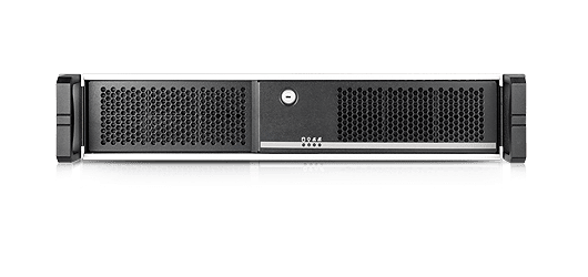Chenbro Chassis 2U IPC , with 1 x 5.25 inch + 1 x 3.5 inch fixed HDDs, 2 x 2.5 i
