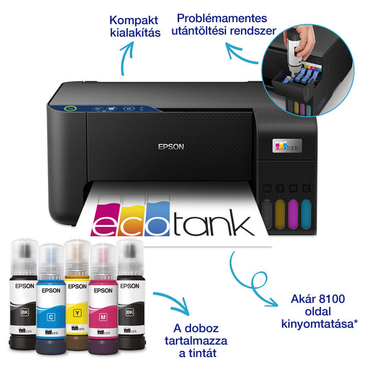 Epson EcoTank L3231 színes tintasugaras A4 MFP
