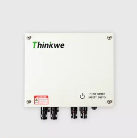 ThinkWe 40A tűzvédelmi kapcsoló 1 Fázis, 2 String, IP65, MC4,