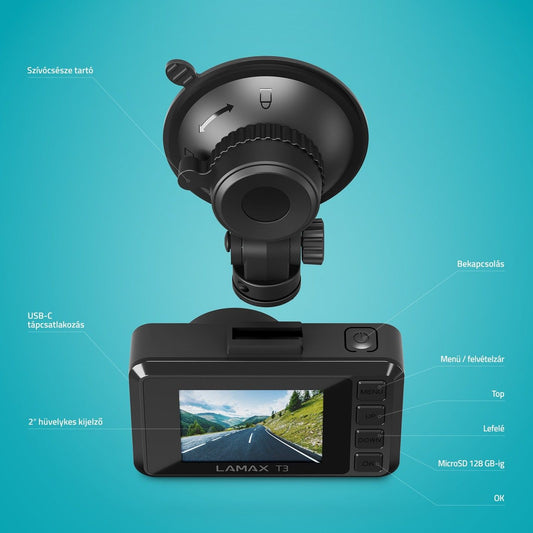 LAMAX T3 Full HD Autóskamera