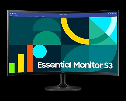 Samsung LS27D360GAUXEN 27" FHD 100Hz ívelt Essential S3 Monitor